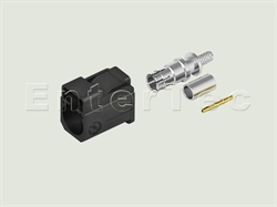  FAKRA SMB(F Contact) S/T Plug For RG-141/303/LMR-195 Code A                                                                                                                                                                                                                                                                                                                                                                                                                                                                                                                                                                                                                                                                                                                                                                     