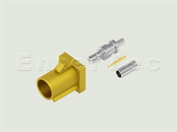  FAKRA SMB(M Contact) S/T Jack For RG-174/316 Code K                                                                                                                                                                                                                                                                                                                                                                                                                                                                                                                                                                                                                                                                                                                                                                             