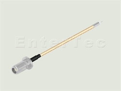  TNC(F) S/T Bulkhead Jack / RG-178 / Strip&Tin With Ferrule , L=80mm                                                                                                                                                                                                                                                                                                                                                                                                                                                                                                                                                                                                                                                                                                                                                             