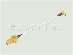  MMCX(M) R/A Plug / 0.81mm / SMA(F) S/T Bulkhead Jack , L=120mm                                                                                                                                                                                                                                                                                                                                                                                                                                                                                                                                                                                                                                                                                                                                                                  