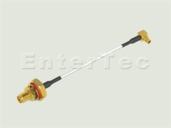  SMA(F) S/T Bulkhead Jack With O-Ring / 1.13mm / MMCX(M) R/A Plug , L=120mm                                                                                                                                                                                                                                                                                                                                                                                                                                                                                                                                                                                                                                                                                                                                                      
