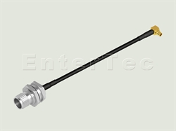  MMCX(M) R/A Plug / RD-174 / TNC(F) S/T Bulkhead Jack With O-Ring , L=150mm                                                                                                                                                                                                                                                                                                                                                                                                                                                                                                                                                                                                                                                                                                                                                      