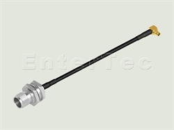 MMCX(M) R/A Plug / RD-174 / TNC(F) S/T Bulkhead Jack With O-Ring , L=150mm                                                                                                                                                                                                                                                                                                                                                                                                                                                                                                                                                                                                                                                                                                                                                      