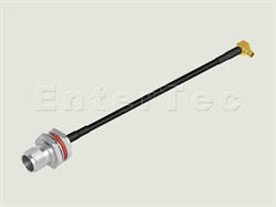  MMCX(M) R/A Plug / RG-174 / TNC(F) S/T Bulkhead Jack With O-Ring , L=60mm                                                                                                                                                                                                                                                                                                                                                                                                                                                                                                                                                                                                                                                                                                                                                       