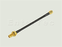  SMA(F) S/T Bulkhead Jack / RG-58 / SMA(M) S/T Plug , L=2500mm                                                                                                                                                                                                                                                                                                                                                                                                                                                                                                                                                                                                                                                                                                                                                                   