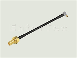  SMA(F) S/T Bulkhead Jack / RG-174 / MC CARD(M) R/A Plug , L=300mm                                                                                                                                                                                                                                                                                                                                                                                                                                                                                                                                                                                                                                                                                                                                                               