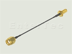  SMA(M) S/T R/P Plug / 1.13mm / SMA(F) S/T R/P Bulkhead Jack , L=2000mm                                                                                                                                                                                                                                                                                                                                                                                                                                                                                                                                                                                                                                                                                                                                                          