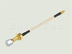  MMCX(M) S/T Plug / RG-316 / SMA(F) S/T Bulkhead Jack + SMA Plug Protective Cap , L=220mm                                                                                                                                                                                                                                                                                                                                                                                                                                                                                                                                                                                                                                                                                                                                        