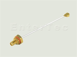  SMA(F) S/T Bulkhead Jack With O-Ring / 0.81mm / IPEX(2.5 H) , L=250mm                                                                                                                                                                                                                                                                                                                                                                                                                                                                                                                                                                                                                                                                                                                                                           