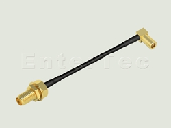 SMA(F) S/T Bulkhead Jack / RG-174 / SSMB(F Contact) R/A Plug , L=100mm                                                                                                                                                                                                                                                                                                                                                                                                                                                                                                                                                                                                                                                                                                                                                          