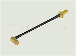  SMA(M) R/A Plug / RG-174 / SMA(F) S/T Bulkhead Jack , L=470mm                                                                                                                                                                                                                                                                                                                                                                                                                                                                                                                                                                                                                                                                                                                                                                   