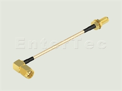  SMA(M) R/A Plug / RG-316 / SMA(F) S/T Bulkhead Jack , L=470mm                                                                                                                                                                                                                                                                                                                                                                                                                                                                                                                                                                                                                                                                                                                                                                   