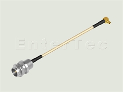  TNC(F) S/T R/P Bulkhead Jack / RG-178 / MMCX(M) R/A Plug , L=110mm                                                                                                                                                                                                                                                                                                                                                                                                                                                                                                                                                                                                                                                                                                                                                              