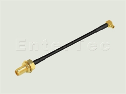  MMCX(M) R/A Plug / RG-174 / SMA(F) S/T Bulkhead Jack , L=200mm                                                                                                                                                                                                                                                                                                                                                                                                                                                                                                                                                                                                                                                                                                                                                                  