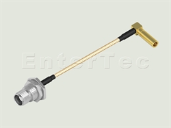  TNC(F) S/T Bulkhead Jack With O-Ring / RG-316 / SSMB(F Contact) R/A Plug , L=120.2mm                                                                                                                                                                                                                                                                                                                                                                                                                                                                                                                                                                                                                                                                                                                                            
