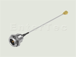  FME(M) S/T Bulkhead Plug Front Mount / 1.37mm / IPEX , L=200mm                                                                                                                                                                                                                                                                                                                                                                                                                                                                                                                                                                                                                                                                                                                                                                  