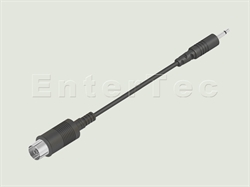  IEC/PAL(F) S/T Bulkhead Jack / RG-179 / 2.5SP 19.7L (2.5phone) , L=190mm                                                                                                                                                                                                                                                                                                                                                                                                                                                                                                                                                                                                                                                                                                                                                        