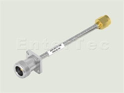  N(F) S/T Jack With O-Ring / Semi-Flexible RG-402 / SMA(M) S/T Plug , L=125mm                                                                                                                                                                                                                                                                                                                                                                                                                                                                                                                                                                                                                                                                                                                                                    