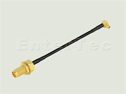  SMA(F) S/T R/P Bulkhead Jack / RG-174 / MMCX(M) R/A Plug , L=250mm                                                                                                                                                                                                                                                                                                                                                                                                                                                                                                                                                                                                                                                                                                                                                              