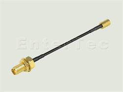  SMA(F) S/T Bulkhead Jack / RG-174 / SMB(F Contact) S/T Plug , L=2000mm                                                                                                                                                                                                                                                                                                                                                                                                                                                                                                                                                                                                                                                                                                                                                          
