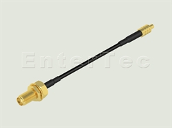  SMA(F) S/T Bulkhead Jack / RG-174 / MMCX(M) S/T Plug , L=1500mm                                                                                                                                                                                                                                                                                                                                                                                                                                                                                                                                                                                                                                                                                                                                                                 