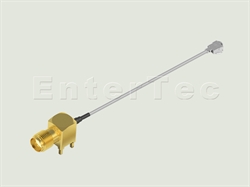  U.FL / 1.13mm / SMA(F) R/A Jack For P.C.B Mount , L=110mm                                                                                                                                                                                                                                                                                                                                                                                                                                                                                                                                                                                                                                                                                                                                                                       