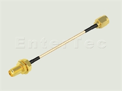  SMA(F) S/T R/P Bulkhead Jack / RG-316 / SMA(M) S/T R/P Plug , L=3000mm                                                                                                                                                                                                                                                                                                                                                                                                                                                                                                                                                                                                                                                                                                                                                          