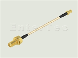  SMA(F) S/T Bulkhead Jack / RG-174 / MCX(M) S/T Plug , L=1500mm                                                                                                                                                                                                                                                                                                                                                                                                                                                                                                                                                                                                                                                                                                                                                                  