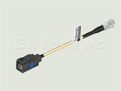  FAKRA SMB(F Contact) Code A S/T Plug / RG-316 / ISO(F) , L=260mm                                                                                                                                                                                                                                                                                                                                                                                                                                                                                                                                                                                                                                                                                                                                                                