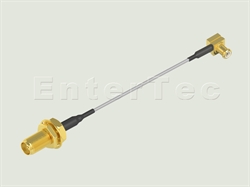  SMA(F) S/T R/P Bulkhead Jack / 1.13mm / MCX(M) R/A Plug , L=90mm                                                                                                                                                                                                                                                                                                                                                                                                                                                                                                                                                                                                                                                                                                                                                                