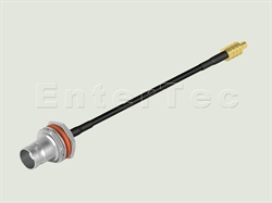  MMCX(M) S/T Plug / RG-174 / BNC(F) S/T Bulkhead Jack With O-Ring , L=400mm                                                                                                                                                                                                                                                                                                                                                                                                                                                                                                                                                                                                                                                                                                                                                      
