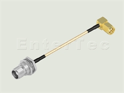  TNC(F) S/T Bulkhead Jack With O-Ring / RG-178 / SMA(M) R/A Plug , L=220mm                                                                                                                                                                                                                                                                                                                                                                                                                                                                                                                                                                                                                                                                                                                                                       