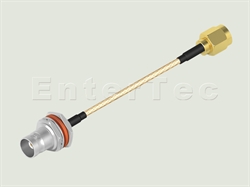  SMA(M) S/T Plug / RG-316 / BNC(F) S/T Bulkhead Jack With O-Ring , L=500mm                                                                                                                                                                                                                                                                                                                                                                                                                                                                                                                                                                                                                                                                                                                                                       