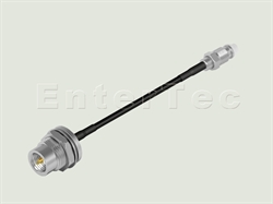 FME(M) S/T Bulkhead Plug / RG-174 / FME(F) S/T Jack , L=300mm                                                                                                                                                                                                                                                                                                                                                                                                                                                                                                                                                                                                                                                                                                                                                                   
