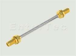  SMA(F) S/T Bulkhead Jack / Semi-Flexible RG-402 / SMA(F) S/T Bulkhead Jack , L=304.8mm                                                                                                                                                                                                                                                                                                                                                                                                                                                                                                                                                                                                                                                                                                                                          