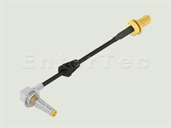  Switching(M) R/A Plug / RG-316 / SMA(F) S/T Bulkhead Jack , L=300mm                                                                                                                                                                                                                                                                                                                                                                                                                                                                                                                                                                                                                                                                                                                                                             