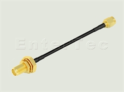  SMA(F) S/T R/P Bulkhead Jack With O-Ring / RG-174 / SMA(M) S/T R/P Plug , L=153mm                                                                                                                                                                                                                                                                                                                                                                                                                                                                                                                                                                                                                                                                                                                                               