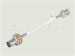  BNC(M) S/T Plug / RG-59 / BNC(F) S/T Bulkhead Jack With O-Ring , L=5000mm                                                                                                                                                                                                                                                                                                                                                                                                                                                                                                                                                                                                                                                                                                                                                       