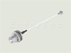  FME(M) S/T Bulkhead Plug With O-Ring / 0.81mm / Murata MXTK92 , L=120mm                                                                                                                                                                                                                                                                                                                                                                                                                                                                                                                                                                                                                                                                                                                                                         