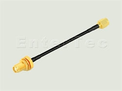  SMA(F) S/T Bulkhead Jack With O-Ring / RG-174 / SMA(M) S/T Plug , L=150mm                                                                                                                                                                                                                                                                                                                                                                                                                                                                                                                                                                                                                                                                                                                                                       