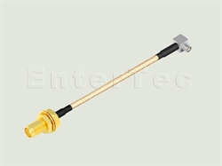  SMA(F) S/T Bulkhead Jack / RG-316 / SMP(M Contact) R/A Jack , L=250mm                                                                                                                                                                                                                                                                                                                                                                                                                                                                                                                                                                                                                                                                                                                                                           