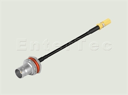  BNC(F) S/T Bulkhead Jack With O-Ring / RG-316 / DIN41612(M) S/T Plug , L=160mm                                                                                                                                                                                                                                                                                                                                                                                                                                                                                                                                                                                                                                                                                                                                                  