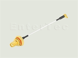  SMA(F) S/T R/P Bulkhead Jack With O-Ring / 1.37mm / MMCX(M) R/A Plug , L=150mm                                                                                                                                                                                                                                                                                                                                                                                                                                                                                                                                                                                                                                                                                                                                                  