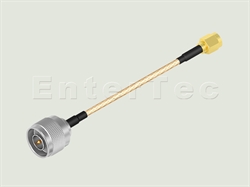  N(M) S/T Plug / RD-316 / SMA(M) S/T Plug , L=6155mm                                                                                                                                                                                                                                                                                                                                                                                                                                                                                                                                                                                                                                                                                                                                                                             