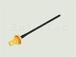  SMA(F) S/T Bulkhead Jack With O-Ring / RG-174 / Strip&Tin , L=200mm                                                                                                                                                                                                                                                                                                                                                                                                                                                                                                                                                                                                                                                                                                                                                             
