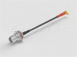  TNC(F) S/T Bulkhead Jack With O-Ring / RG-174 / MMCX(M) R/A Plug , L=215mm                                                                                                                                                                                                                                                                                                                                                                                                                                                                                                                                                                                                                                                                                                                                                      