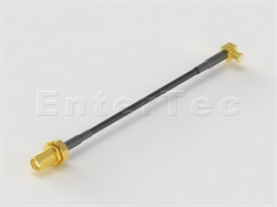  SMA(F) S/T Bulkhead Jack / RG-174 / MCX(M) R/A Plug , L=100mm                                                                                                                                                                                                                                                                                                                                                                                                                                                                                                                                                                                                                                                                                                                                                                   