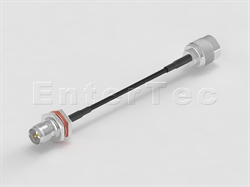  TNC(F) S/T R/P Bulkhead Jack With O-Ring / RG-174 / TNC(M) S/T R/P Plug , L=914.4mm                                                                                                                                                                                                                                                                                                                                                                                                                                                                                                                                                                                                                                                                                                                                             