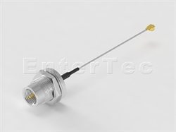  FME(M) S/T Bulkhead Plug / 0.81mm / IPEX(2.0H) , L=110mm                                                                                                                                                                                                                                                                                                                                                                                                                                                                                                                                                                                                                                                                                                                                                                        