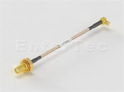 MCX(M) R/A Plug / RG-316 / SMA(F) S/T Bulkhead Jack With O-Ring , L=290mm                                                                                                                                                                                                                                                                                                                                                                                                                                                                                                                                                                                                                                                                                                                                                       